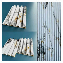 Cargar imagen en el visor de la galería, Wooden Wall Panels, White PVC Wall Panels &amp; WPC Fluted Wall Panels – Interior Decorative Cladding Boards
