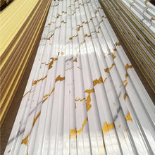 Cargar imagen en el visor de la galería, Wooden Wall Panels, White PVC Wall Panels &amp; WPC Fluted Wall Panels – Interior Decorative Cladding Boards

