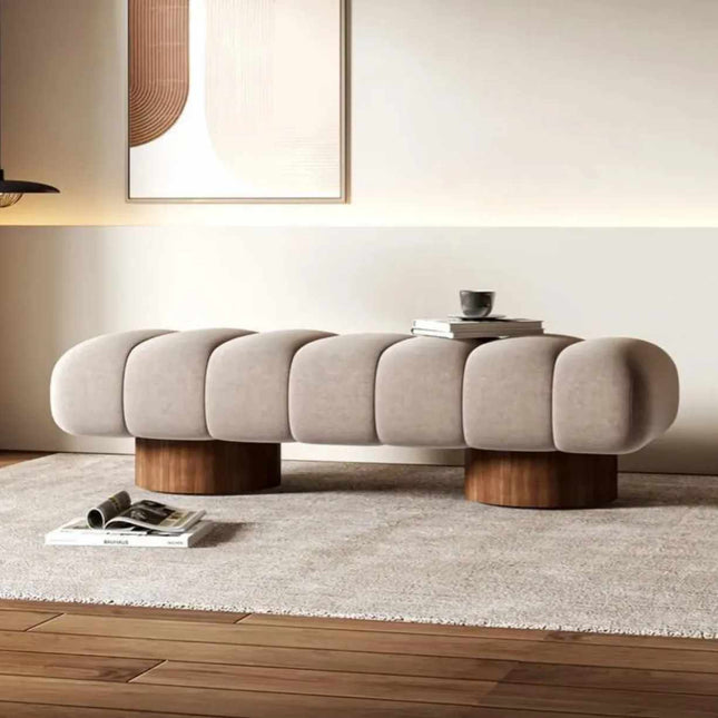 Modern Bedside Stool Bedroom Simple Home Nordic Long Stool Cloakroom Sofa Stool Home Shoe Bench