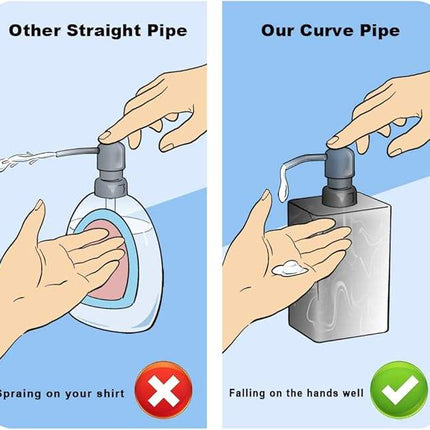 Distributeur de savon pour les mains de style nordique moderne, accessoires et meubles de salle de bain