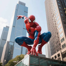 Load image into Gallery viewer, Custom Life-Size Spider-Man Statue – Resin Cartoon Movie Character Sculpture for Home &amp; Garden Decoration
