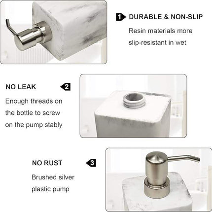 Distributeur de savon pour les mains de style nordique moderne, accessoires et meubles de salle de bain