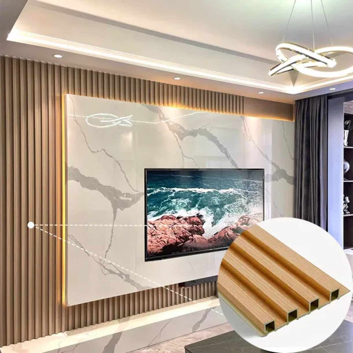 Seamless PVC Wall Panels & Solid WPC Interior Wall Boards – Decorative ...