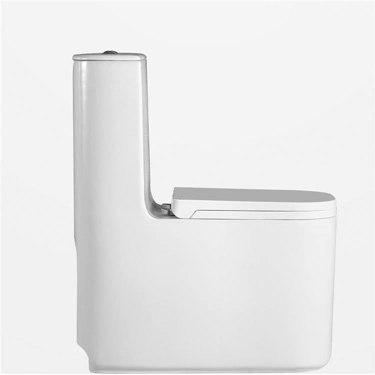 Modern One-Piece Porcelain Toilet – Double Trap Siphonic WC Commode Bathroom Sanitary Ware