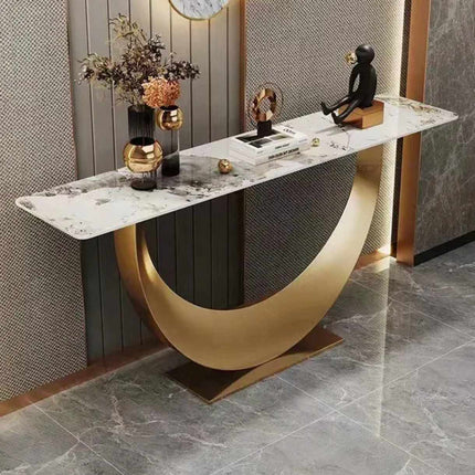 Modern Style Console Table – New Design with Durable Base for Home, Kitchen, Outdoor, Home Office, and Home Bar