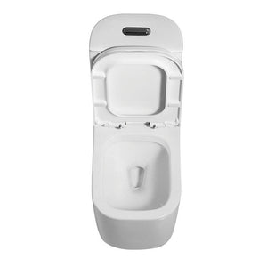 Modern One-Piece Porcelain Toilet – Double Trap Siphonic WC Commode Bathroom Sanitary Ware