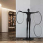 Luxury Humanoid Art Statue Floor Lamp Modern Creative Standing Light for Living Room Exhibition Hall Decorative Lighting