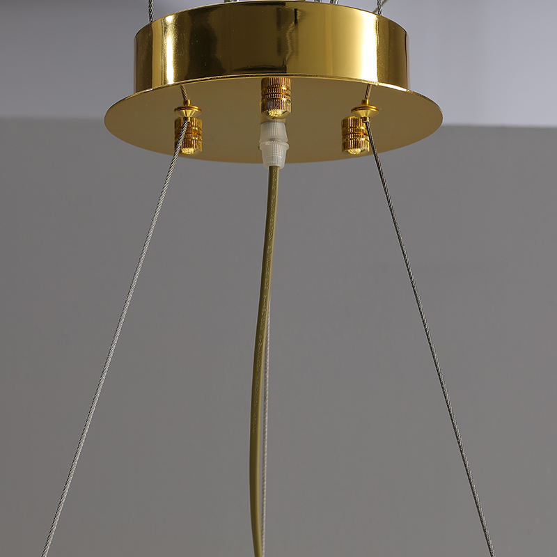 Modern White Globe Glass Chandelier – Luxury Pendant Lamp for Living Room & Bedroom