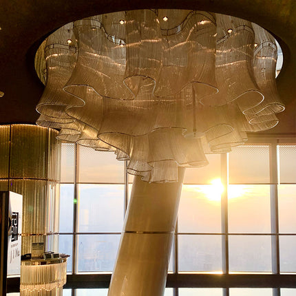 Creative Art Lamp Skirt Type Elegant Feeling Hotel Lobby Villa Banquet Hall Restaurant bar Personalized Custom Chandelier