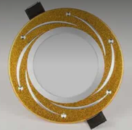 European Retro LED Pin Light – Embedded Three-Color Dimming Recessed Spotlight with Removable Bulb for Living Room & Bedroom