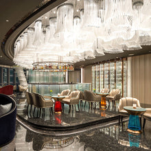 Load image into Gallery viewer, Creative Art Lamp Skirt Type Elegant Feeling Hotel Lobby Villa Banquet Hall Restaurant bar Personalized Custom Chandelier

