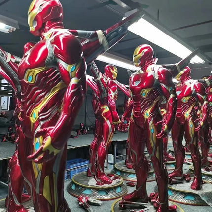 Metal Robot Sculpture – Floor Decoration for Home, Shops & Animation-Inspired Displays