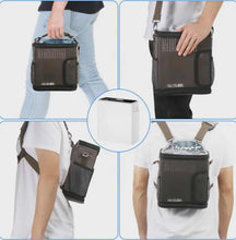 Load image into Gallery viewer, Small Portable 1–6L Adjustable Continuous Flow Oxygen Concentrator – Lightweight Personal Oxygen Device for Home &amp; Travel
