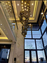 Load image into Gallery viewer, Indoor Modern Wing Shape Hanging Luxury Chandeliers for Home Hotel Lobby
