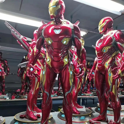 Metal Robot Sculpture – Floor Decoration for Home, Shops & Animation-Inspired Displays