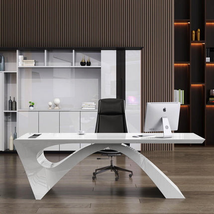 Contemporary Elegant Modern Tables Modern Commercial Office Furniture Design Manager Boss Office Desk Table