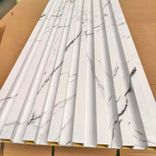 Cargar imagen en el visor de la galería, Luxury Marble White PVC Wall Panels – Waterproof Decorative Wall Boards
