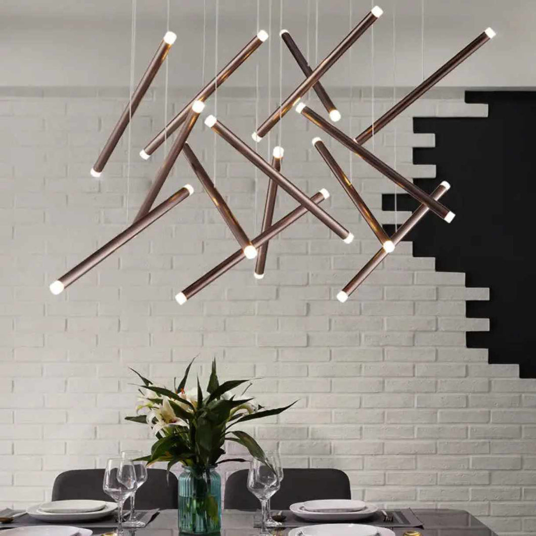 Modern pendant chandelier for stairs

Luxury hanging chandelier light

Statement chandelier for staircase

Grand foyer staircase chandelier

Elegant staircase chandelier