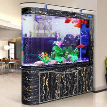 Hot Bending Integrated Fish Tank Living Room Wall-Mounted Large Fish Globe  Smart Change-Free Aquarium - AliExpress