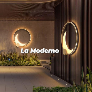 Modern  Moon Style Outdoor Led Lights