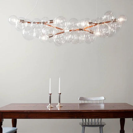 Custom Modern Glass LED Chandelier – Luxury Decorative Lighting for Hotel Lobbies, Villas & Living Rooms