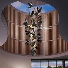 Cargar imagen en el visor de la galería, Contemporary Art Chandelier Light for High Ceilings
