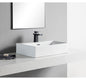 Modern White Bathroom Basin – Stylish Wash Basin for Vanity, Countertop & Bathroom Sink