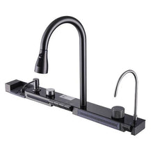 Charger l&#39;image dans la galerie, Stainless Steel 304 Nano. Anti Scratch Honeycomb Kitchen Sink Black Automatic cup Washer
