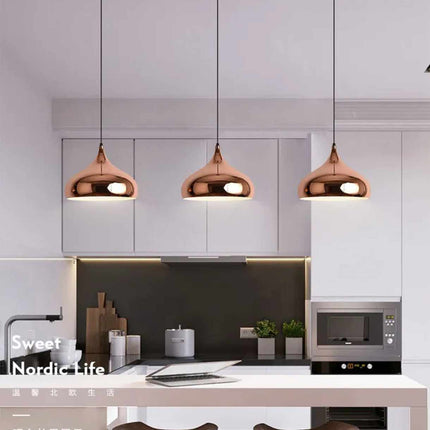 Gold Rimmed Wine Glasses Chandeliers Pendant Brass Nordic Pendant Lighting for Indoor