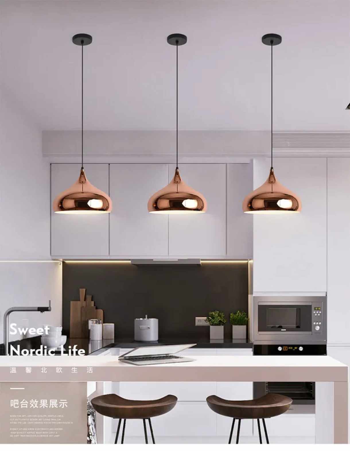 Gold Rimmed Wine Glasses Chandeliers Pendant Brass Nordic Pendant Lighting for Indoor