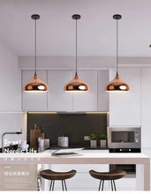 Load image into Gallery viewer, Gold Rimmed Wine Glasses Chandeliers Pendant Brass Nordic Pendant Lighting for Indoor
