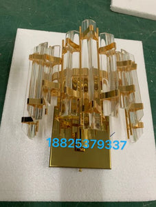Indoor Crystal Lighting Living Room Home Decor Led Wall Light Luxury Corridor Bedroom Bedside Wall Lamp