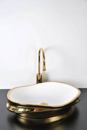 Luxury Porcelain Wash Basin Sink Art Basin