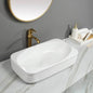 White Mount Square 	 Porcelain Sanitary Wares Art Basin