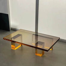 Load image into Gallery viewer, Modern Minimalist Living Room Sofa Side Acrylic Gradient Coffee Table
