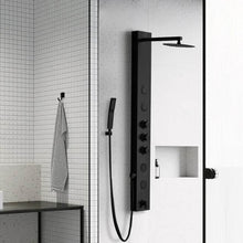 Load image into Gallery viewer, Waterfall Shower Panel Wall Mounted with Jets Hand Shower Set Cheap Shower Columns
