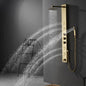 Waterfall Shower Panel Wall Mounted with Jets Hand Shower Set Cheap Shower Columns