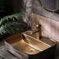 Luxury Sanitary Ware Bathroom Porcelain Vessel  Brown