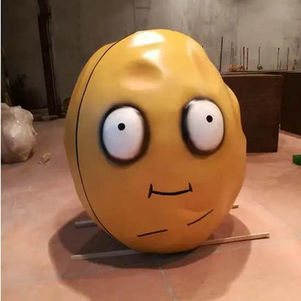 Fiber Glass Plants VS Zombies Garden Sculpture 2.3FT