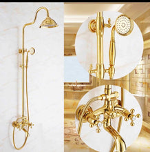 Load image into Gallery viewer, Renaissance Shower Copper Gold Electroplated
