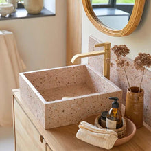 Load image into Gallery viewer, Terrazzo Marble Bathroom Wash Basin
