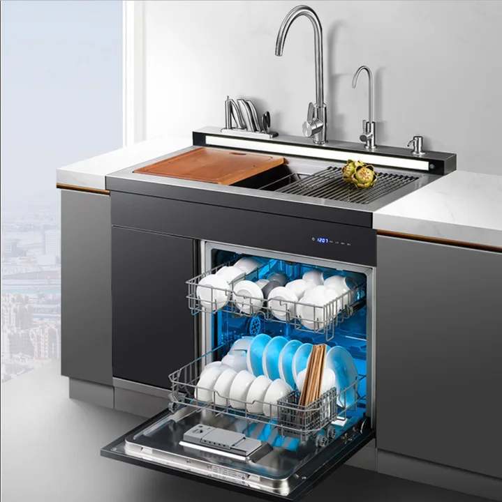 Compact dishwasher under orders sink