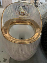 Load image into Gallery viewer, European Luxury Inspired Modern Style Gold Toilet
