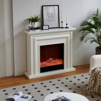 Modern Wooden Electric Fireplace Stove for Living Room and Hotel Use Home Furniture
