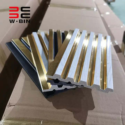 Leichte, neue, gebogene PS-Innenwandpaneele, dekorative Wandpaneele aus PS-PVC 