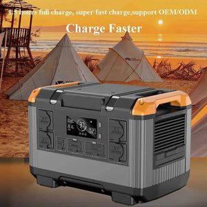 3000w Outdoor 3kwh Portable Battery Solar Generator Power Station Power Bank Portable Power Supply For Home House