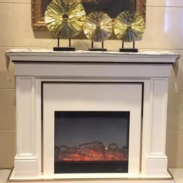 Modern Wooden Electric Fireplace Stove for Living Room and Hotel Use Home Furniture