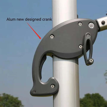 Garden Sunshade Cantilever Led Umbrella Outdoor Solar Led Lighting Parasol Patio Umbrellas