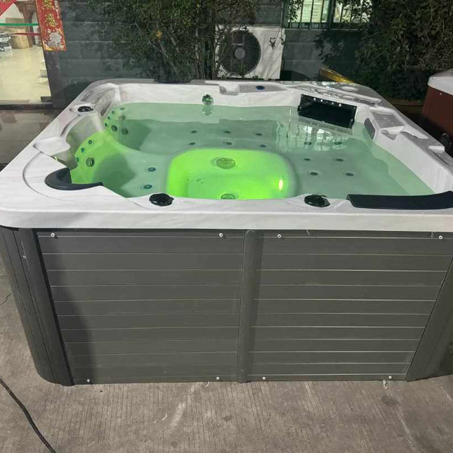 Aqua Verde Relax and Rejuvenate in Green Serenity 5 Seater Jacuzzi