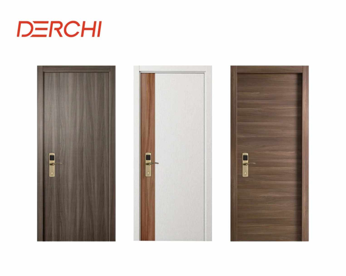 High-Quality Multi-Layered Wooden Door with Fireproof, Waterproof, and Soundproof Features for Enhanced Safety, Durability, and Noise Reduction